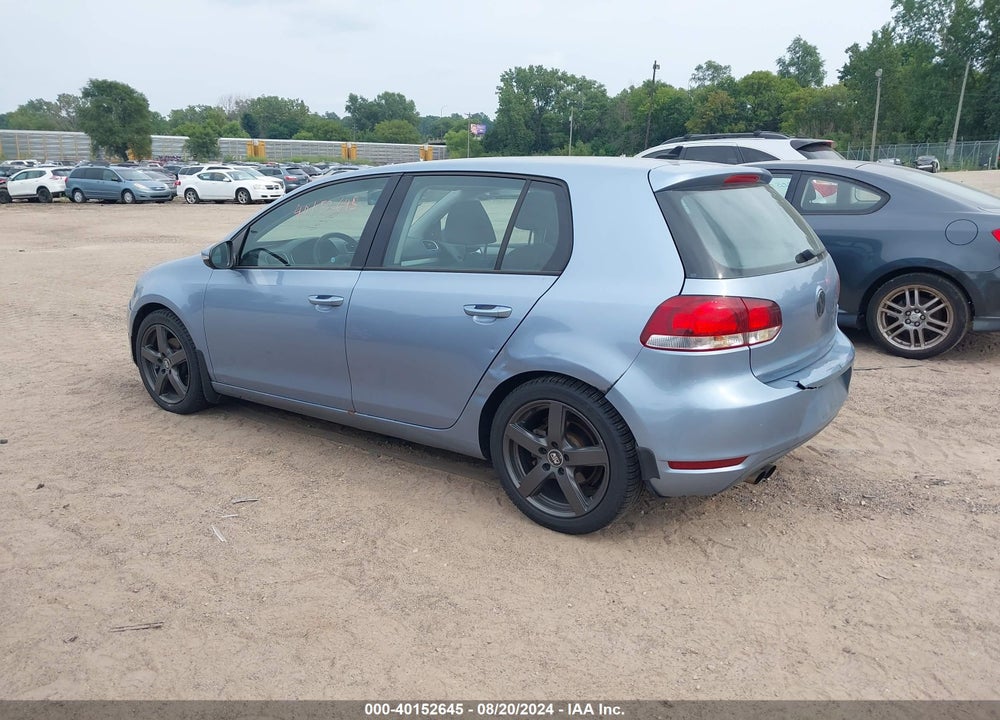 2011 VOLKSWAGEN GOLF TDI 4-DOOR VIN: WVWDM7AJ7BW306280