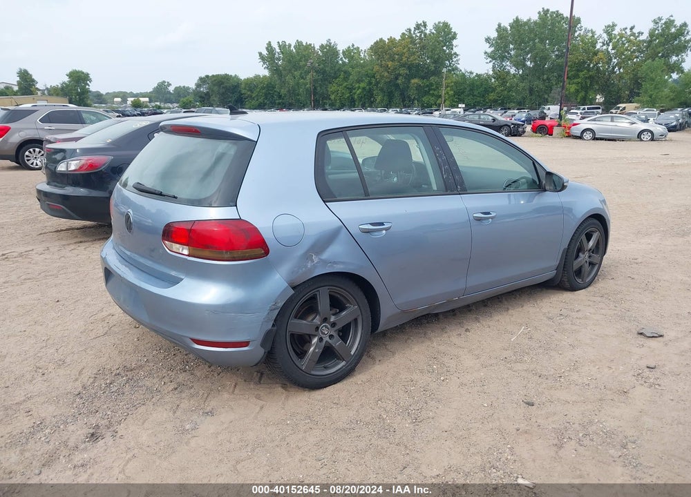 2011 VOLKSWAGEN GOLF TDI 4-DOOR VIN: WVWDM7AJ7BW306280