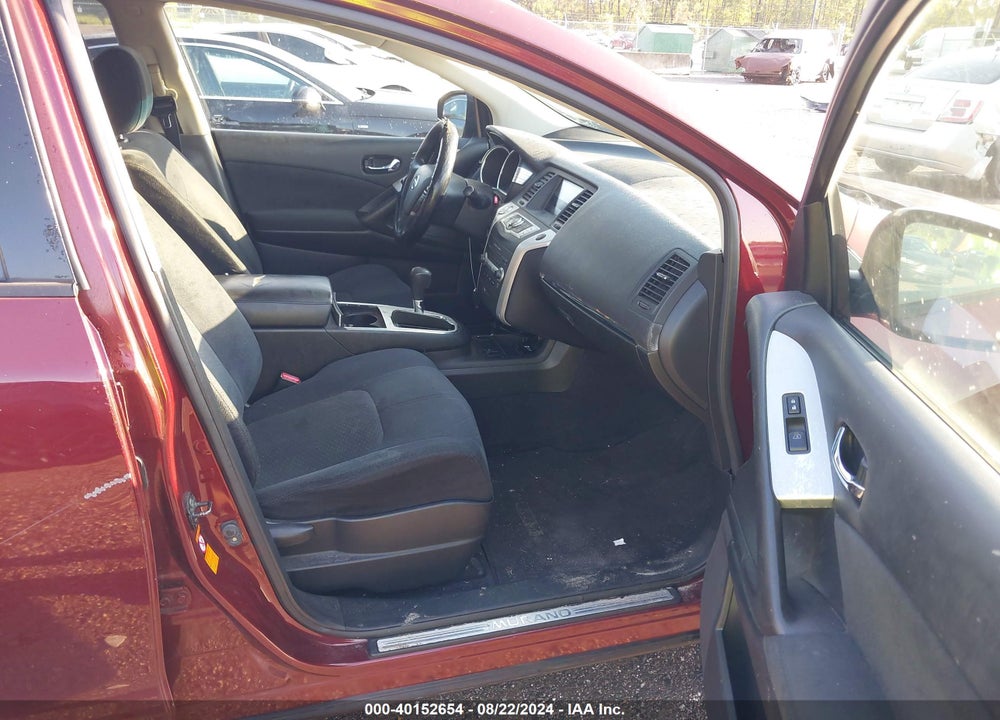 2009 NISSAN MURANO S VIN: JN8AZ18W69W106427