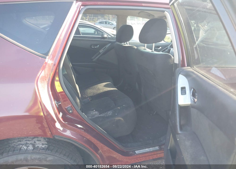 2009 NISSAN MURANO S VIN: JN8AZ18W69W106427