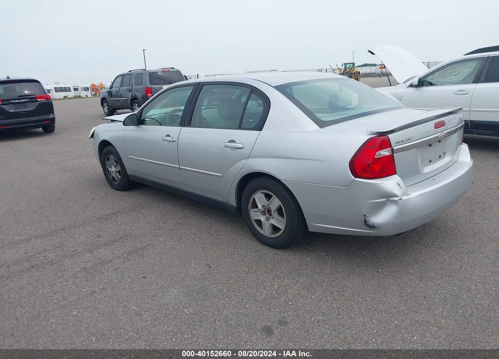 2005 CHEVROLET MALIBU LS VIN: 1G1ZT528X5F260062