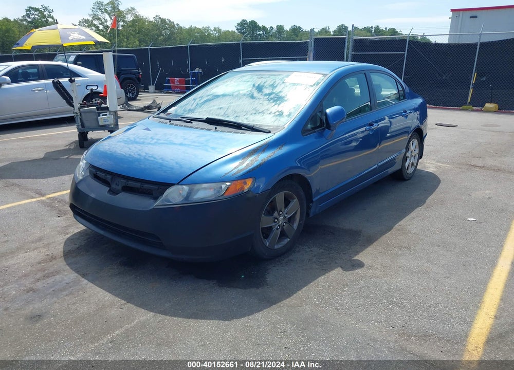 2007 HONDA CIVIC LX VIN: 1HGFA16567L115308