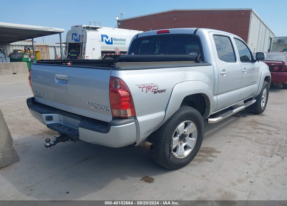 2008 TOYOTA TACOMA PRERUNNER V6 VIN: 5TEJU62N08Z509649