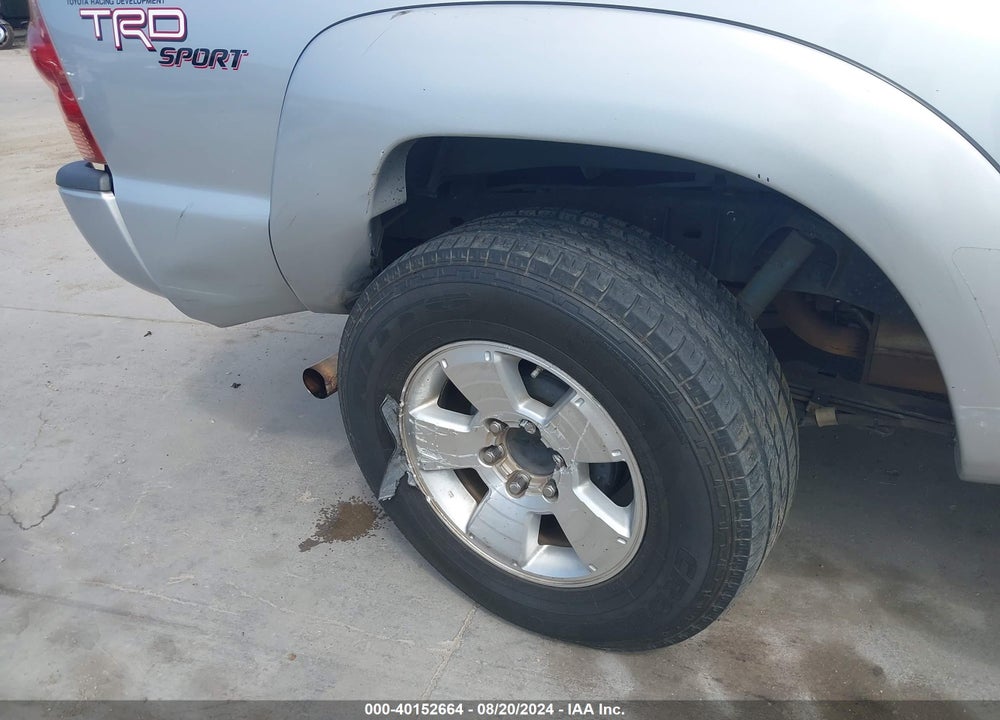 2008 TOYOTA TACOMA PRERUNNER V6 VIN: 5TEJU62N08Z509649