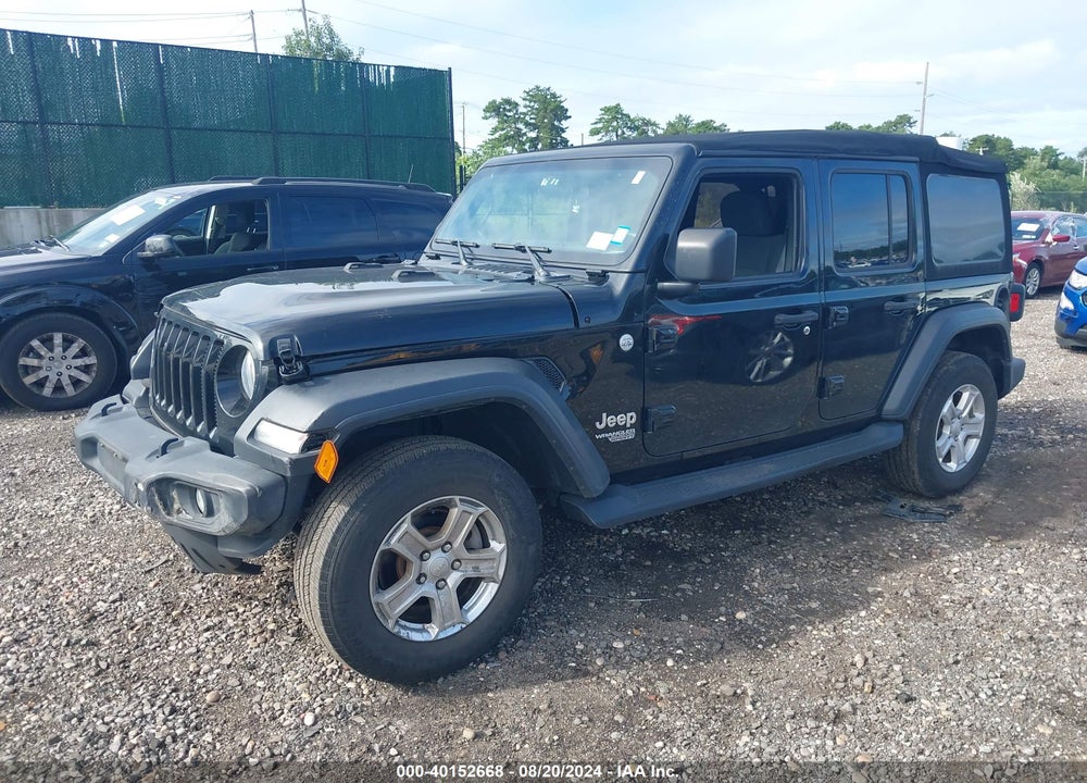 2018 JEEP WRANGLER UNLIMITED SPORT S 4X4 VIN: 1C4HJXDG6JW234478