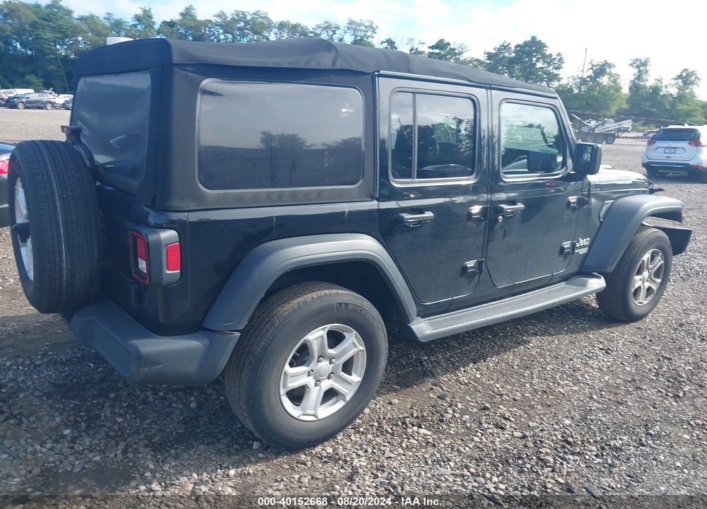 2018 JEEP WRANGLER UNLIMITED SPORT S 4X4 VIN: 1C4HJXDG6JW234478