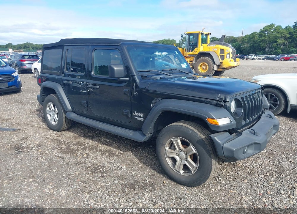 2018 JEEP WRANGLER UNLIMITED SPORT S 4X4 VIN: 1C4HJXDG6JW234478