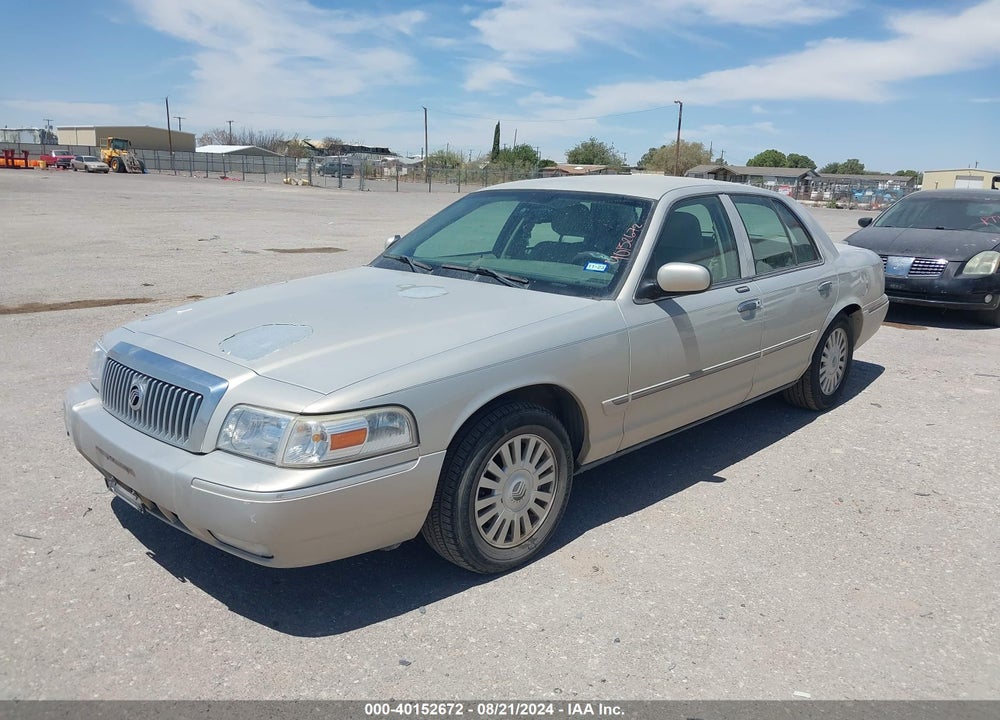 2008 MERCURY GRAND MARQUIS LS VIN: 2MEFM75V98X624581