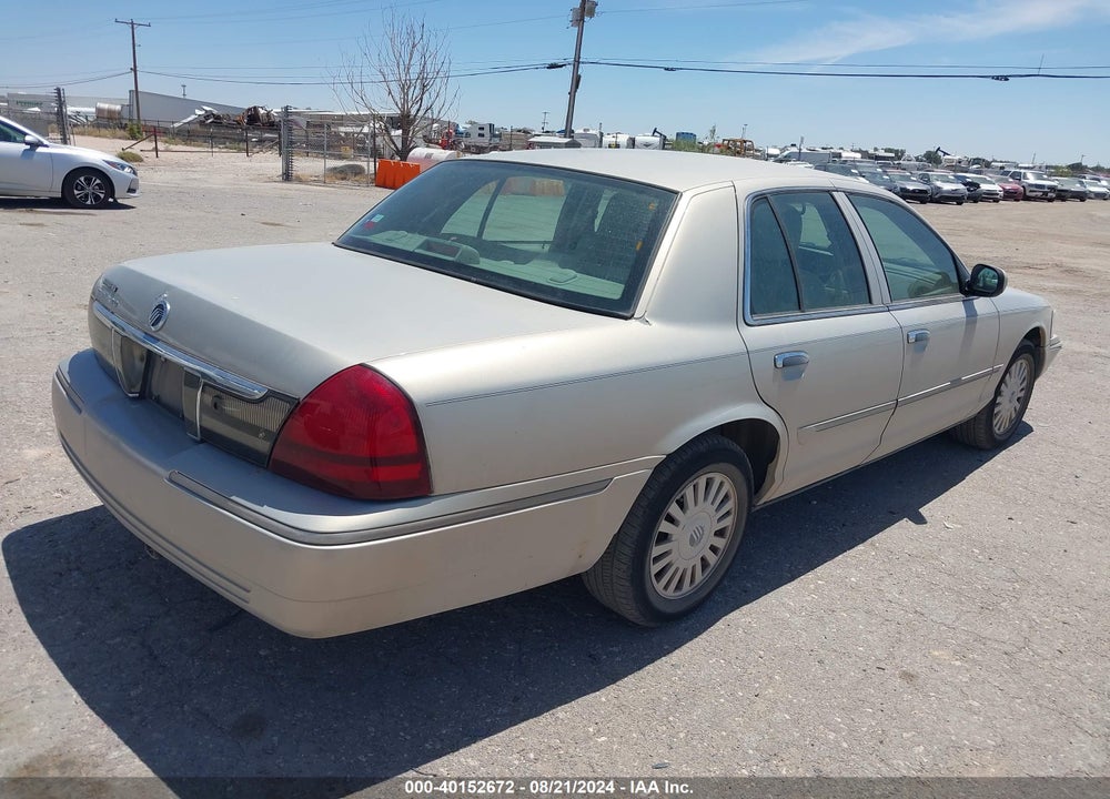 2008 MERCURY GRAND MARQUIS LS VIN: 2MEFM75V98X624581