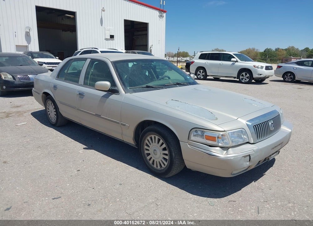 2008 MERCURY GRAND MARQUIS LS VIN: 2MEFM75V98X624581