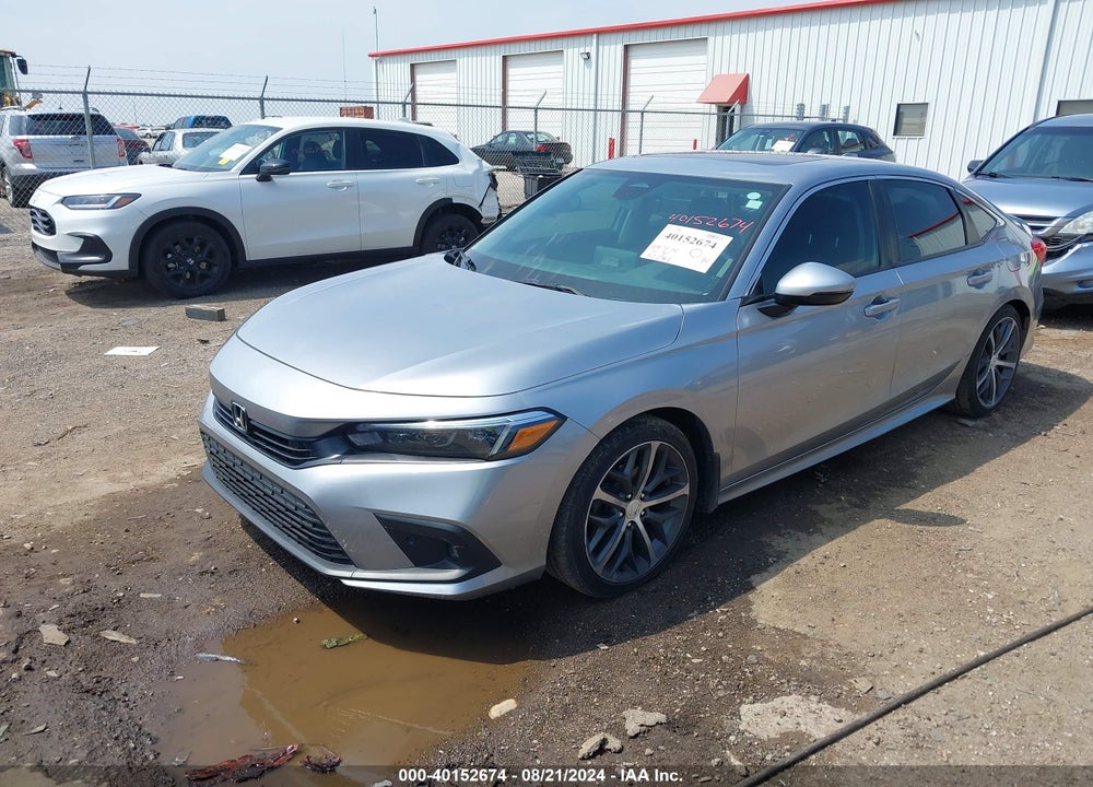 2022 HONDA CIVIC TOURING VIN: 2HGFE1F99NH320039