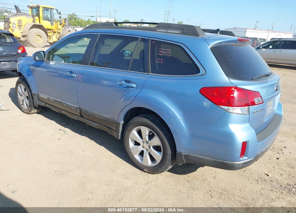 2011 SUBARU OUTBACK 2.5I LIMITED VIN: 4S4BRBLC4B3335596
