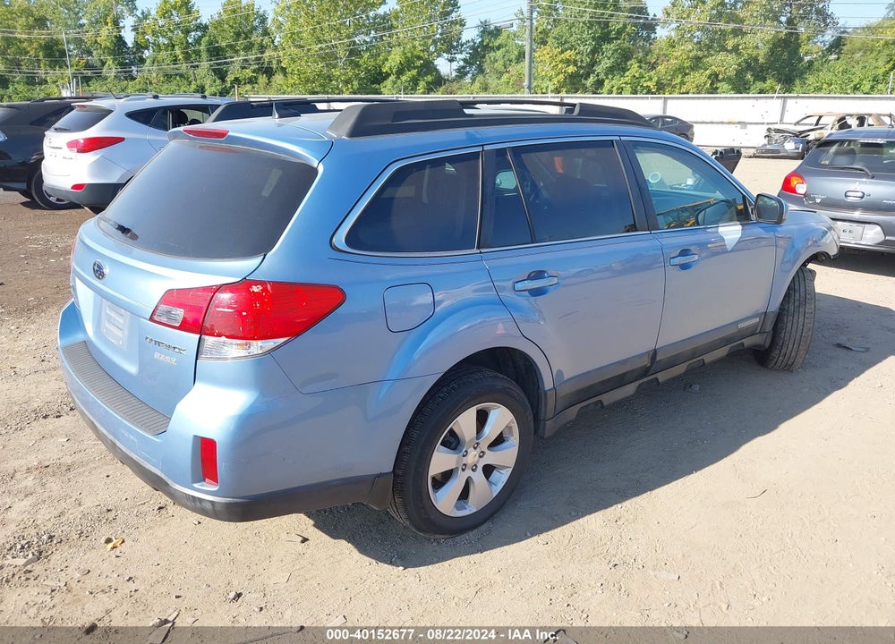 2011 SUBARU OUTBACK 2.5I LIMITED VIN: 4S4BRBLC4B3335596