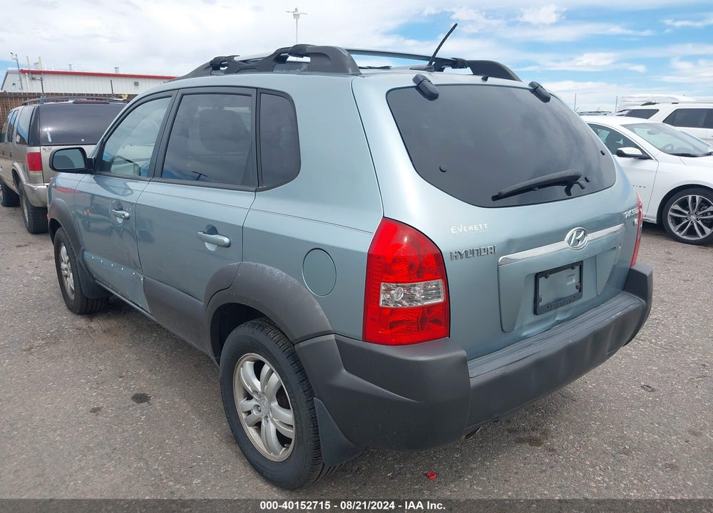 2008 HYUNDAI TUCSON LIMITED V6/SE VIN: KM8JN12D58U895495