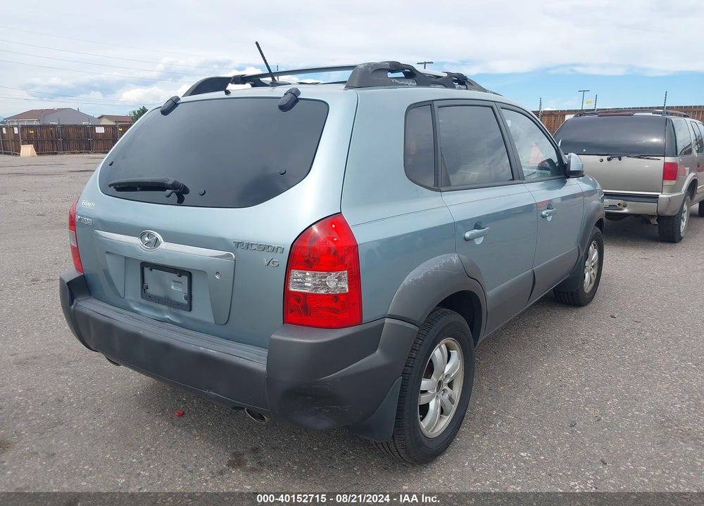 2008 HYUNDAI TUCSON LIMITED V6/SE VIN: KM8JN12D58U895495