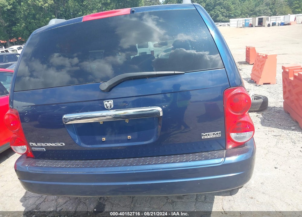 2006 DODGE DURANGO LIMITED VIN: 1D4HD58236F112729