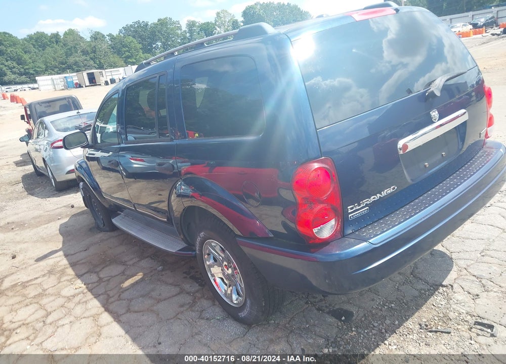 2006 DODGE DURANGO LIMITED VIN: 1D4HD58236F112729