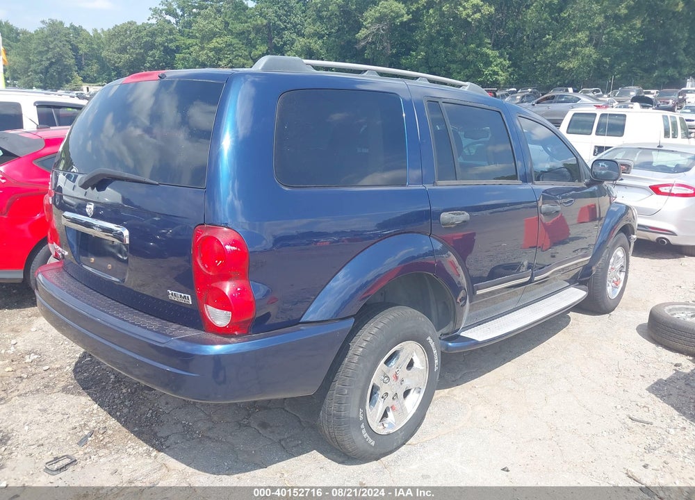 2006 DODGE DURANGO LIMITED VIN: 1D4HD58236F112729