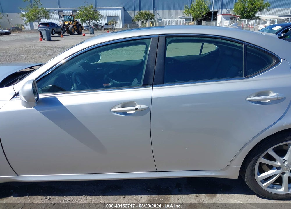 2007 LEXUS IS 250 VIN: JTHBK262172054508