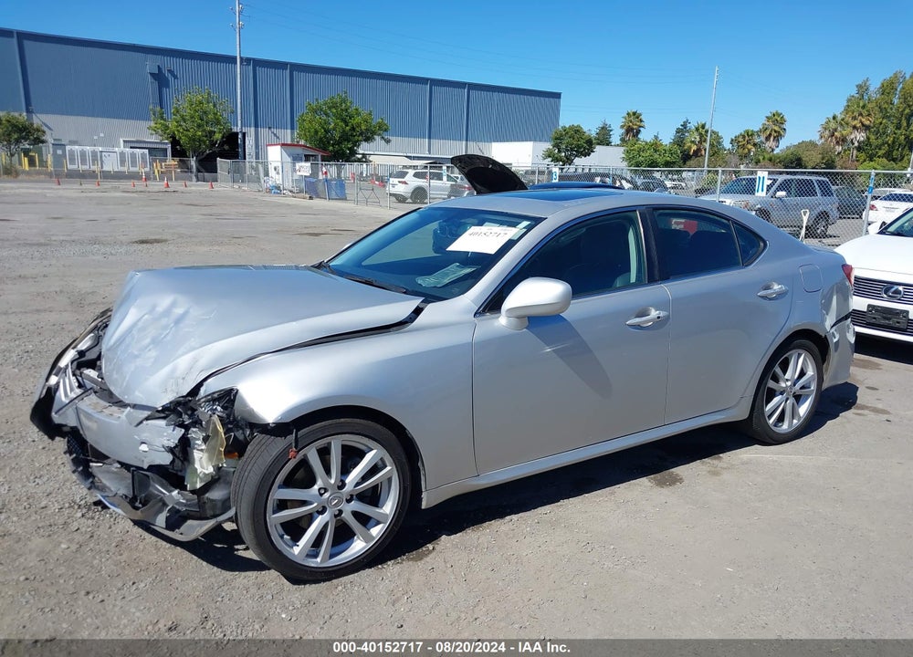 2007 LEXUS IS 250 VIN: JTHBK262172054508