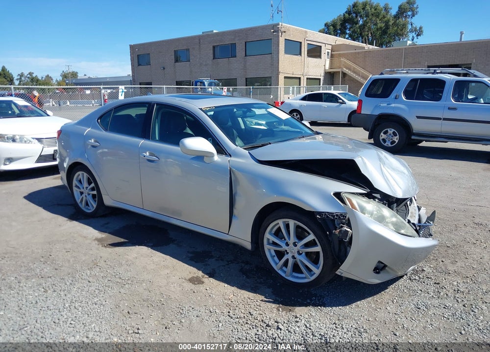 2007 LEXUS IS 250 VIN: JTHBK262172054508