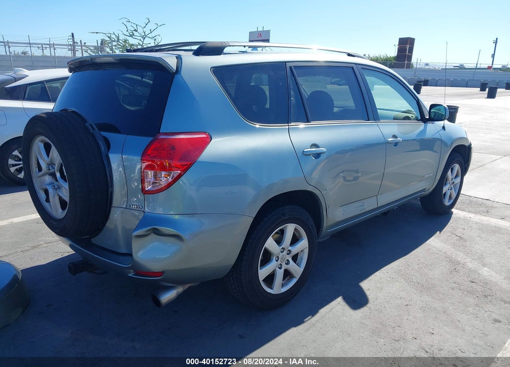 2007 TOYOTA RAV4 LIMITED VIN: JTMBD31V975107800