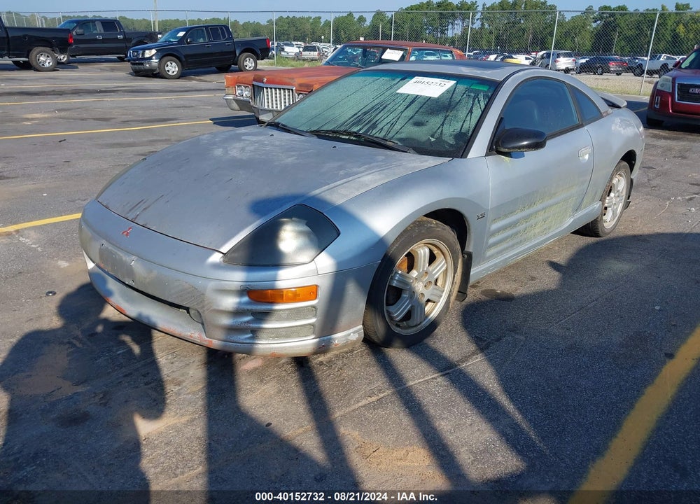 2000 MITSUBISHI ECLIPSE GT VIN: 4A3AC54L8YE060262