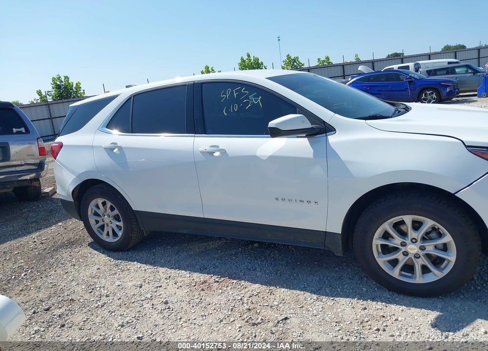 2020 CHEVROLET EQUINOX FWD LT 1.5L TURBO VIN: 3GNAXKEV4LS718624