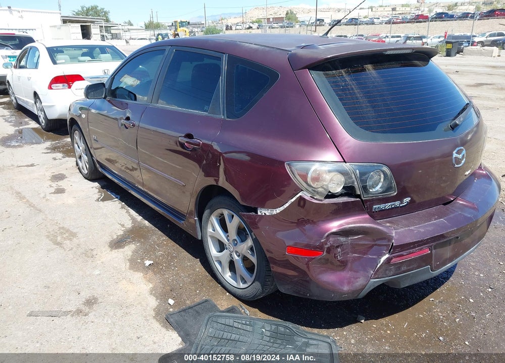 2007 MAZDA 3 S SPORT VIN: JM1BK143871632861