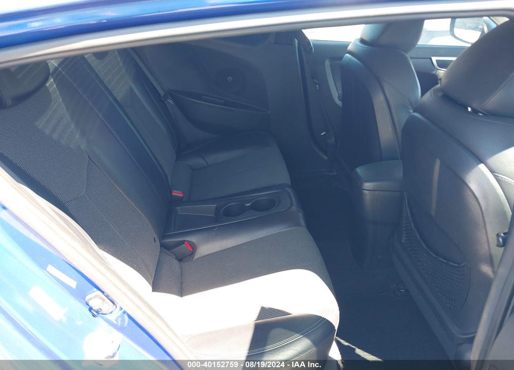 2012 HYUNDAI VELOSTER BASE W/BLACK VIN: KMHTC6ADXCU067268