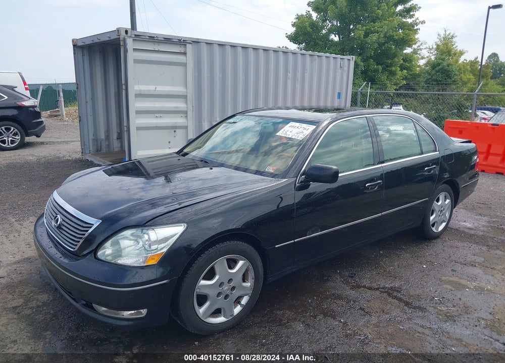2005 LEXUS LS 430 VIN: JTHBN36F250180305