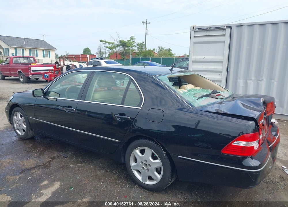 2005 LEXUS LS 430 VIN: JTHBN36F250180305
