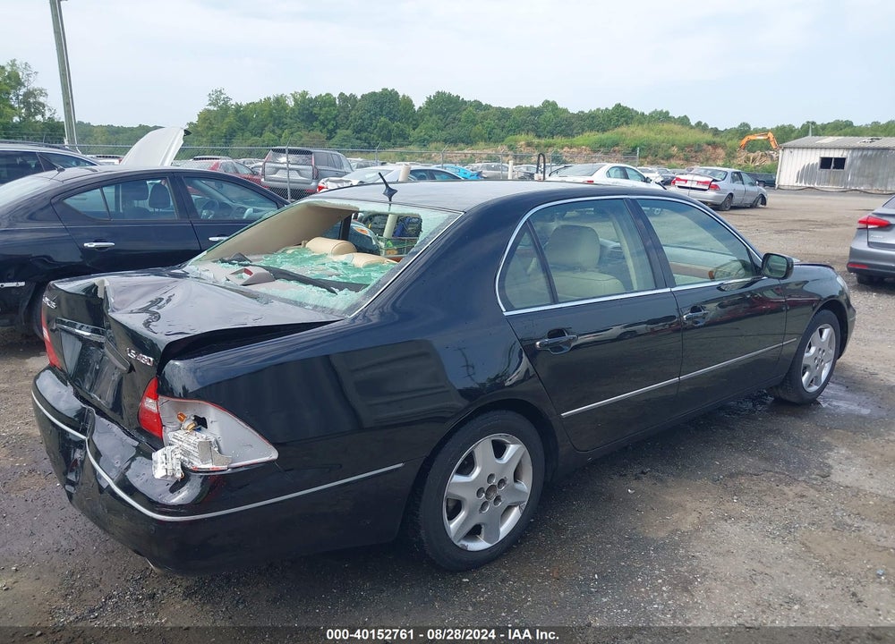 2005 LEXUS LS 430 VIN: JTHBN36F250180305
