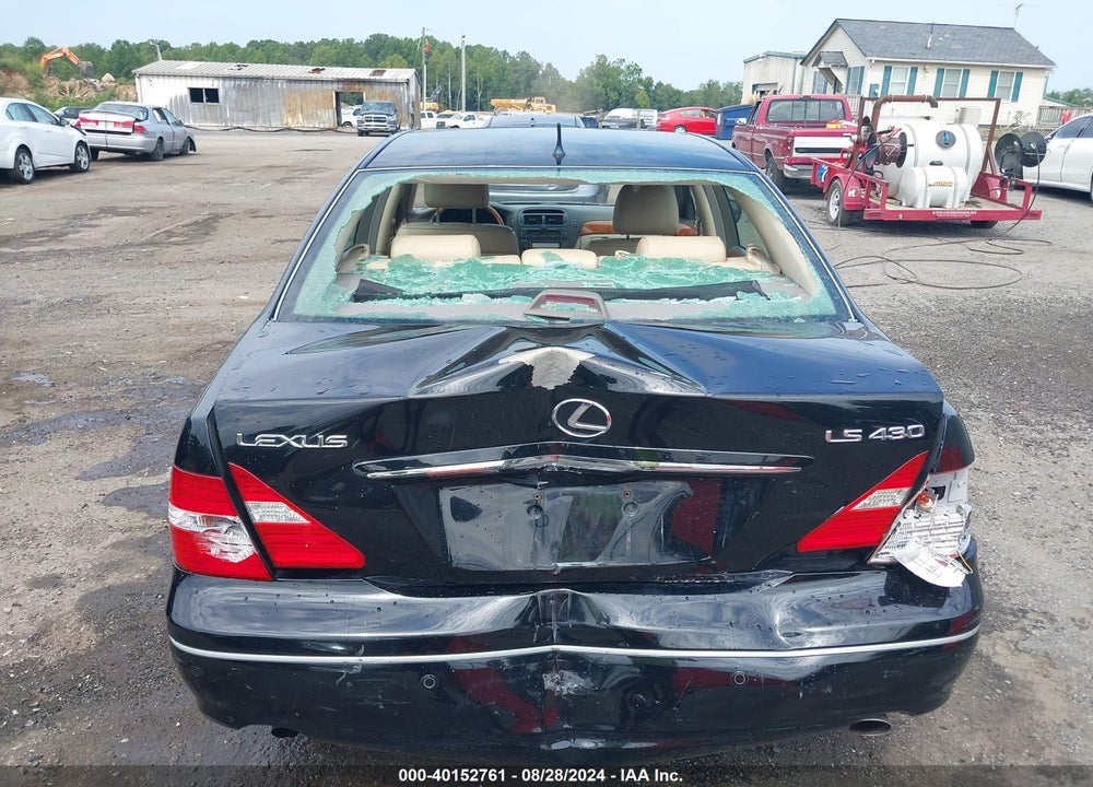 2005 LEXUS LS 430 VIN: JTHBN36F250180305