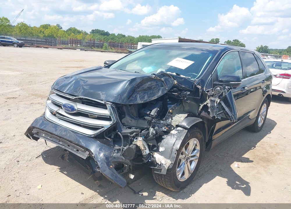 2015 FORD EDGE SEL VIN: 2FMTK3J80FBC28970