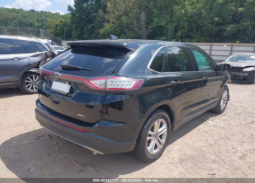 2015 FORD EDGE SEL VIN: 2FMTK3J80FBC28970