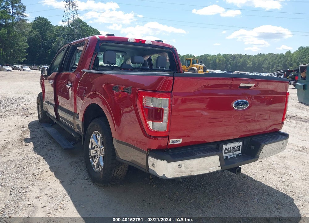 2022 FORD F-150 LARIAT VIN: 1FTFW1ED2NFA42717