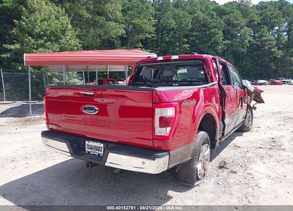 2022 FORD F-150 LARIAT VIN: 1FTFW1ED2NFA42717