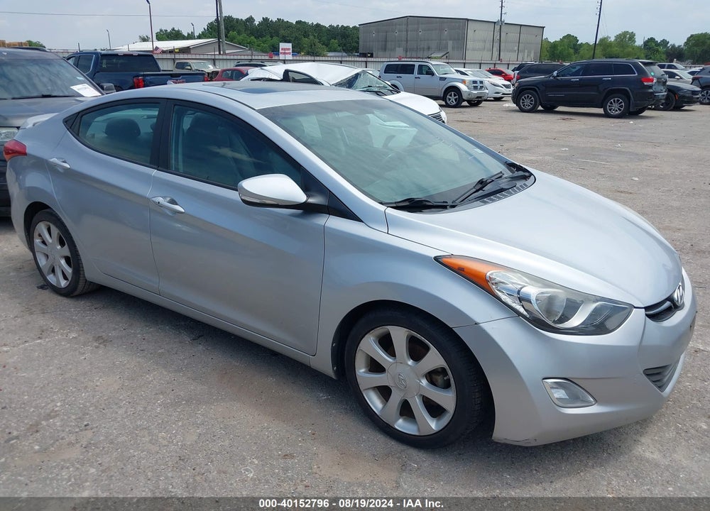 2013 HYUNDAI ELANTRA LIMITED VIN: 5NPDH4AE6DH386086