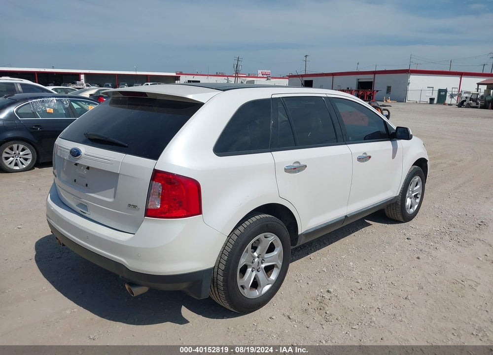 2011 FORD EDGE SEL VIN: 2FMDK3JCXBBB07396