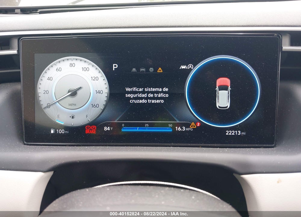2022 HYUNDAI TUCSON SEL VIN: 5NMJF3AE7NH051498