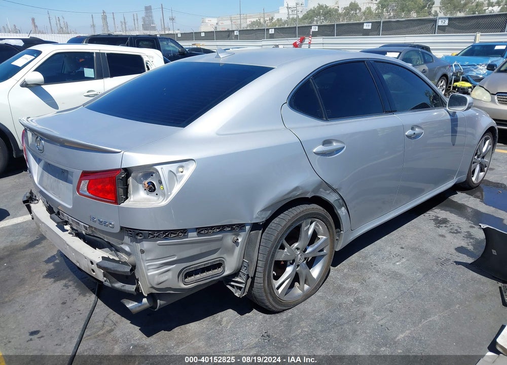 2009 LEXUS IS 250 VIN: JTHBK262995092943