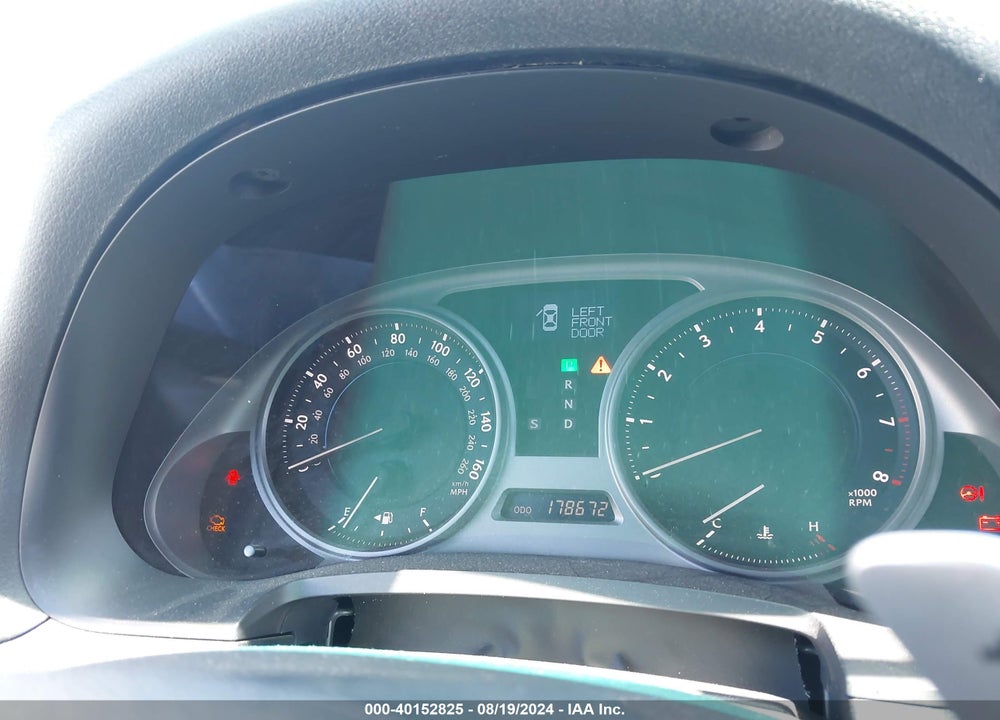 2009 LEXUS IS 250 VIN: JTHBK262995092943