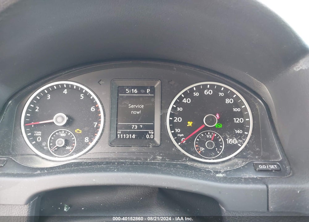 2013 VOLKSWAGEN TIGUAN S VIN: WVGAV7AX2DW021568