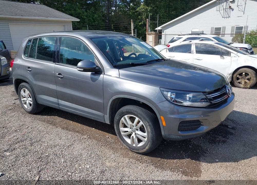 2013 VOLKSWAGEN TIGUAN S VIN: WVGAV7AX2DW021568
