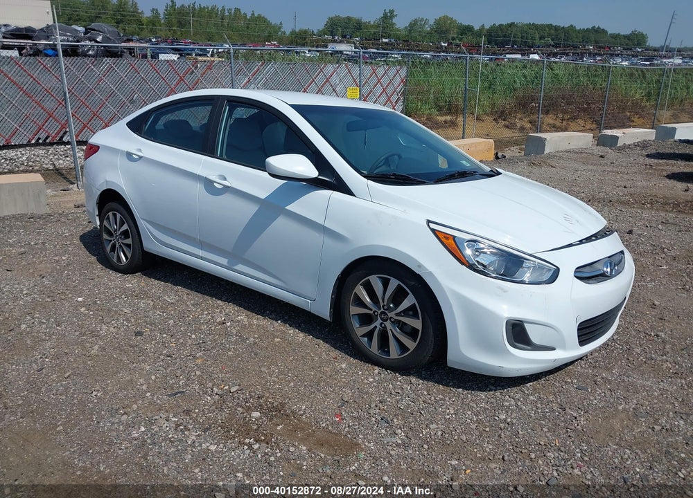 2017 HYUNDAI ACCENT VALUE EDITION VIN: KMHCT4AE6HU344342