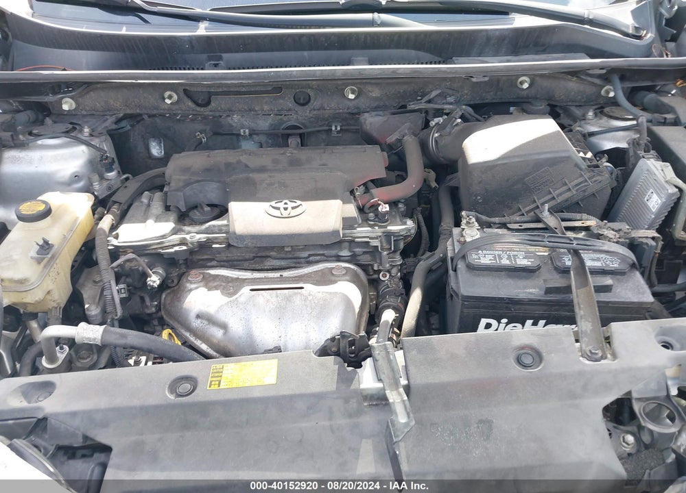 2013 TOYOTA RAV4 LE VIN: JTMZFREV8D5010444