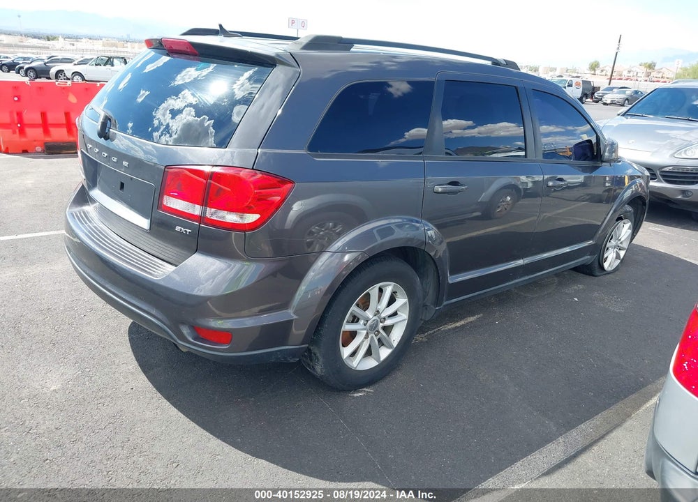 2014 DODGE JOURNEY SXT VIN: 3C4PDCBB6ET180274