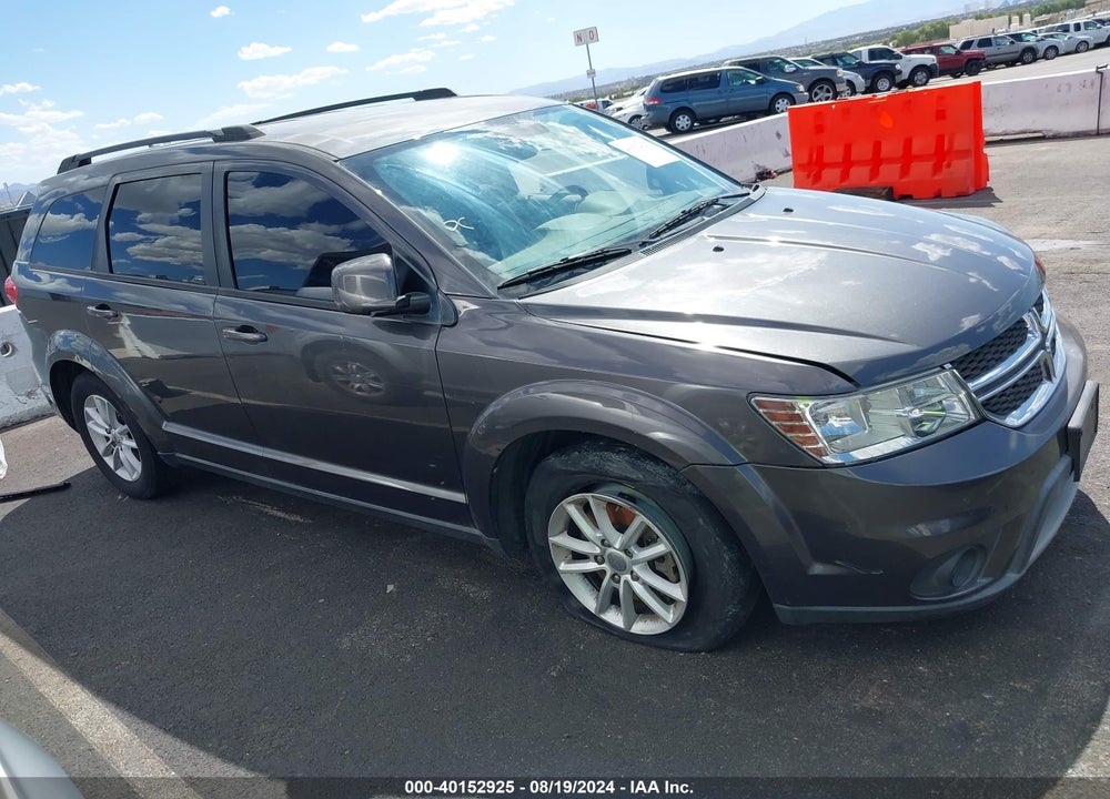 2014 DODGE JOURNEY SXT VIN: 3C4PDCBB6ET180274