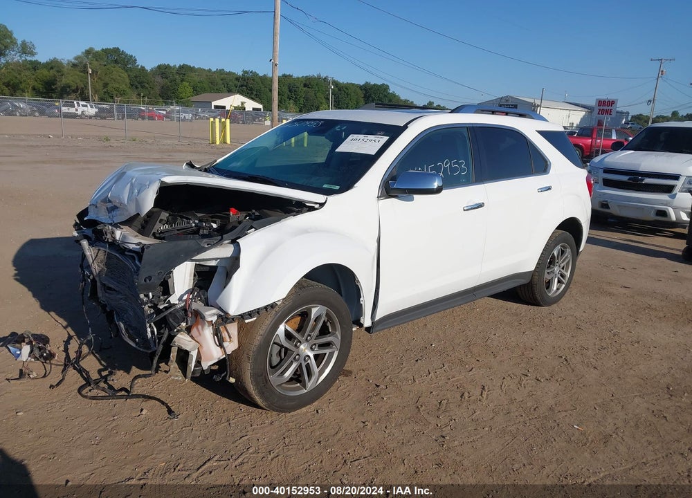 2016 CHEVROLET EQUINOX LTZ VIN: 2GNFLGE39G6212966